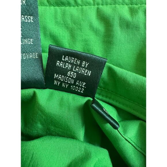 Vintage Ralph Lauren Green Blue Reversible Utility Vest with Pockets size M - Picture 10 of 12